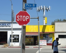 La Chiquita Market, Pico Boulevard, Los Angeles, chromogenic print