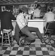 Harmonica Player, Merchant&#039;s Cafe, Nashville, Tennessee&nbsp;, 1974