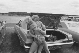 Couple at Metropolitan Beach, Detroit, 1968