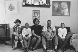 East side Detroit family, Detroit, 1968