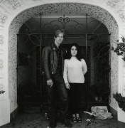 Couple in Front of Gate and Doorway, San Francisco, 1968