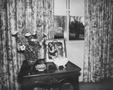 bedroom table, Baltimore, Maryland, 1977