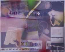 Location of Zeros 2, from the series Spray Painted Photograms