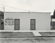 Industrial Building, National City, CA, 2019, gelatin silver contact print
