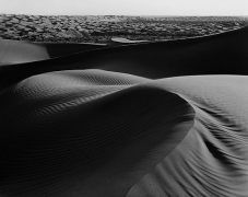 Twisted Dune, El Gran Desierto, Sonora, carbon pigment print, 22 x 28 inches