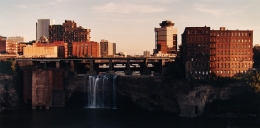 Upper Genesee Falls, Rochester, NY, 1988