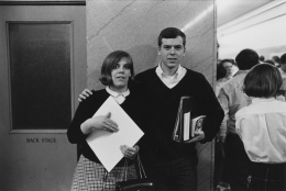 Students at school, 1968