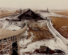 David T. Hanson, Coal storage area and railroad tipple, Coltrip, MT, 1984