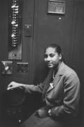 Elevator operator, Detroit, 1968