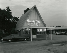 George Tice Beauty Rest Motel, Route 1, Edison, New Jersey