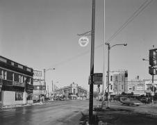 Intersection, Lincoln, Irving Park, and Damen Avenues, Chicago, Illinois, 1977