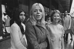 Suburban girls shopping in downtown Detroit&nbsp;, 1968